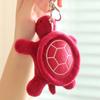Glow In The Dark Multicolor Turtle Plush Toy Backpack Pendant Sea Turtle Keychain Doll