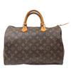 Used Monogram Speedy 35 M41524 Boston Bag Canvas Brown Authentic 1209