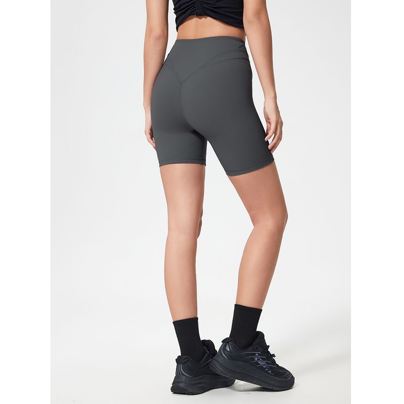 Big Brand Flat for Four Points Yoga Pants Outwear Not Embarrassed High Waist Track Shorts Women's Tight Fitness Shorts Women's Hip Lifting