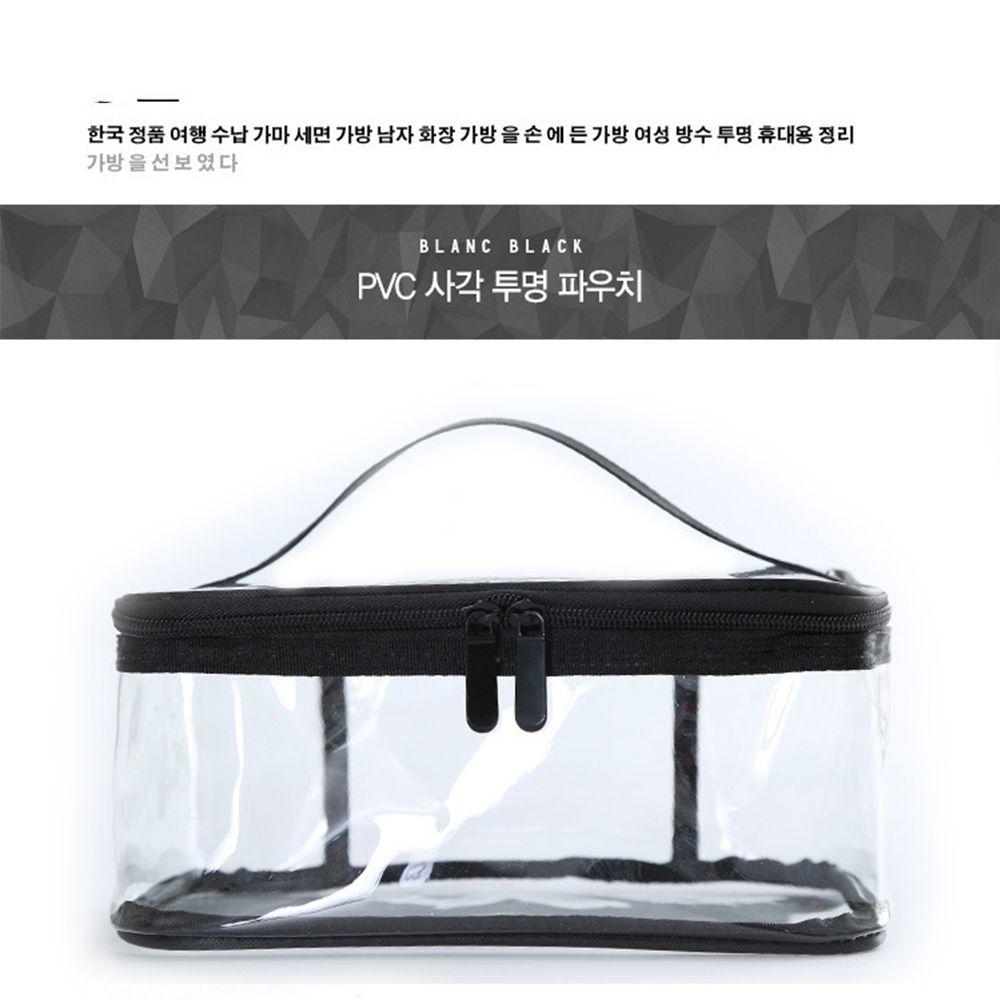 Clear Portable Waterproof Travel Pouch PVC Toiletry Case Cosmetic Bag