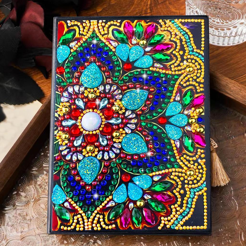 DIY Diamond Painting Business Notebook – Creative Dot Drill Writing Book for Kids