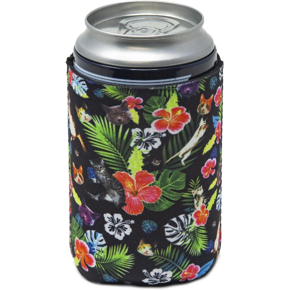 Funny Guy Mugs Space Cat Collapsible Neoprene Can Coolie - Unicorn Drink Cooler