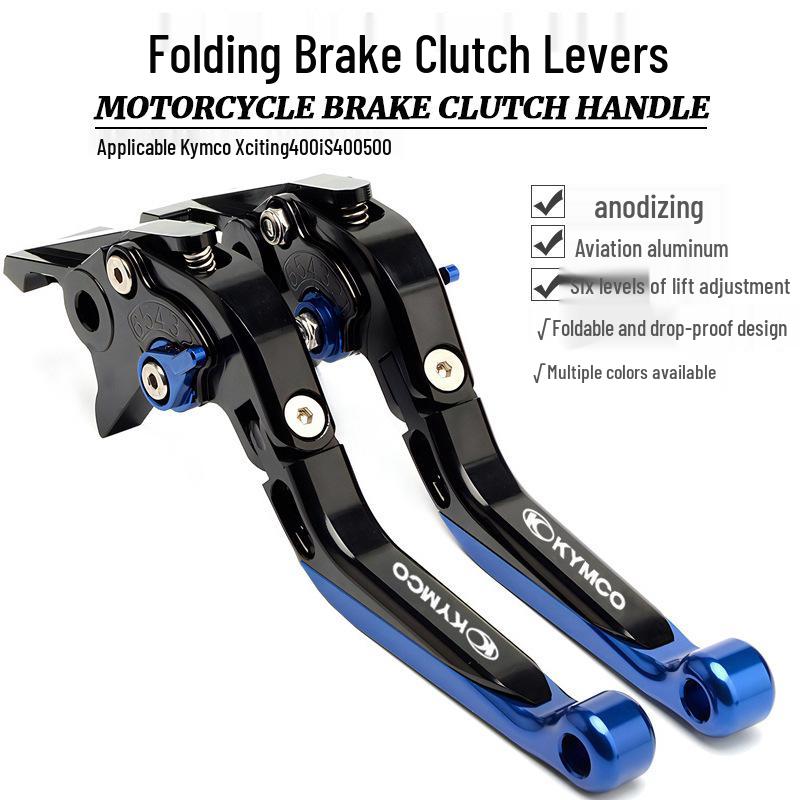 Kymco Xciting400i/S400/500 Folding Brake & Clutch Levers