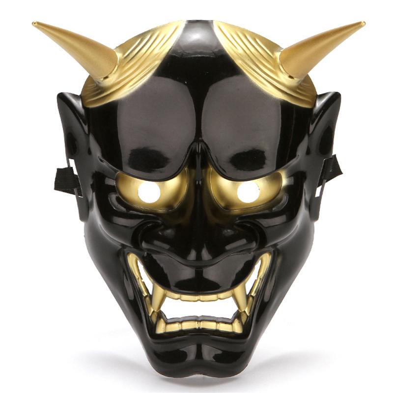 Маскарадная маска Удобная в носке Литье под давлением Товары для вечеринок Популярная Японская Традиционная Маска Призрака Маска Мультяшная Маска
