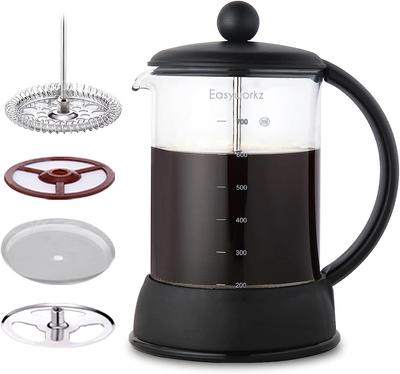 Easyworkz Eclipse French Press Боросиликатное стекло 800 мл Кофеварка и чайник