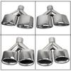 Mercedes W204 C-Class C63 AMG Stainless Steel Y-Shaped Exhaust Tip Tailpipe