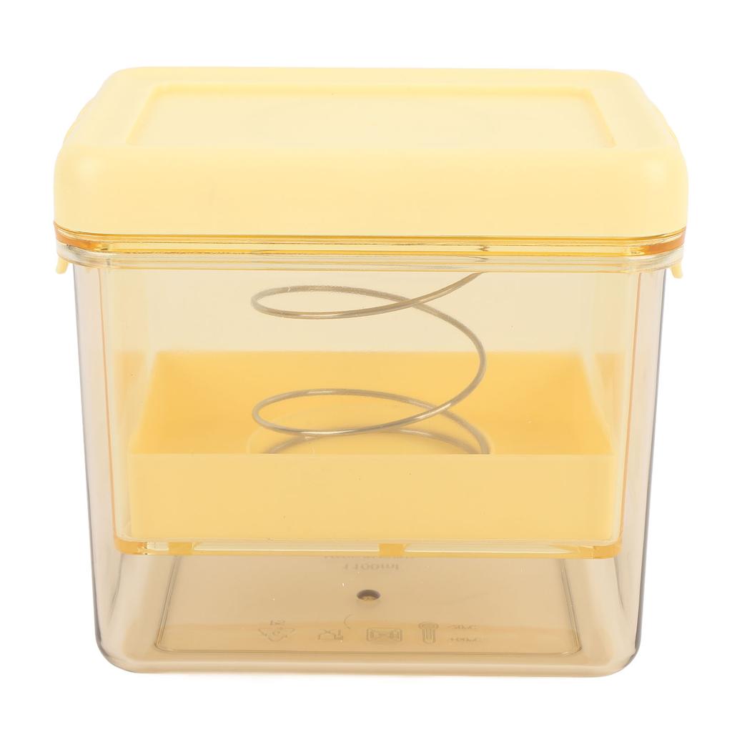 Greek Yogurt Strainer PS HIPS Rectangular Homemade Cheese Yogurt Maker Filter Whey Separator with Fine Mesh for Home