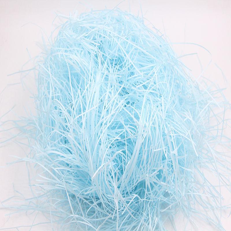 Multicolor Thick Paper Raffia Grass for Gift Box Packaging - Shockproof Material In Stock