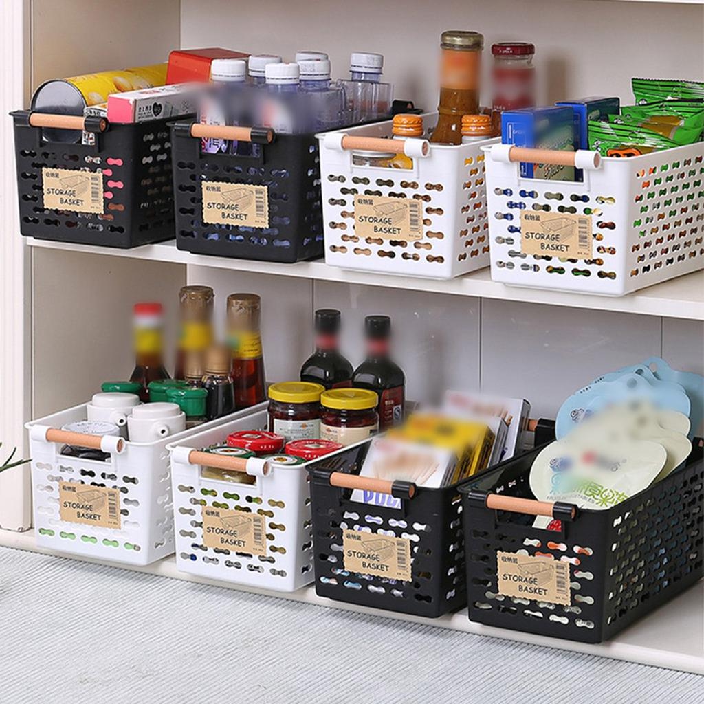 Practical Studio Basket for Bathroom Toiletries and Cleaning Products