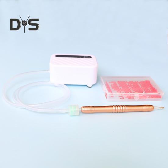 Электрическая ручка для алмазного искусства, перезаряжаемая вакуумная ручка, инструмент для искусственного алмазного искусства с сумкой для хранения для рукоделия в области алмазного искусства