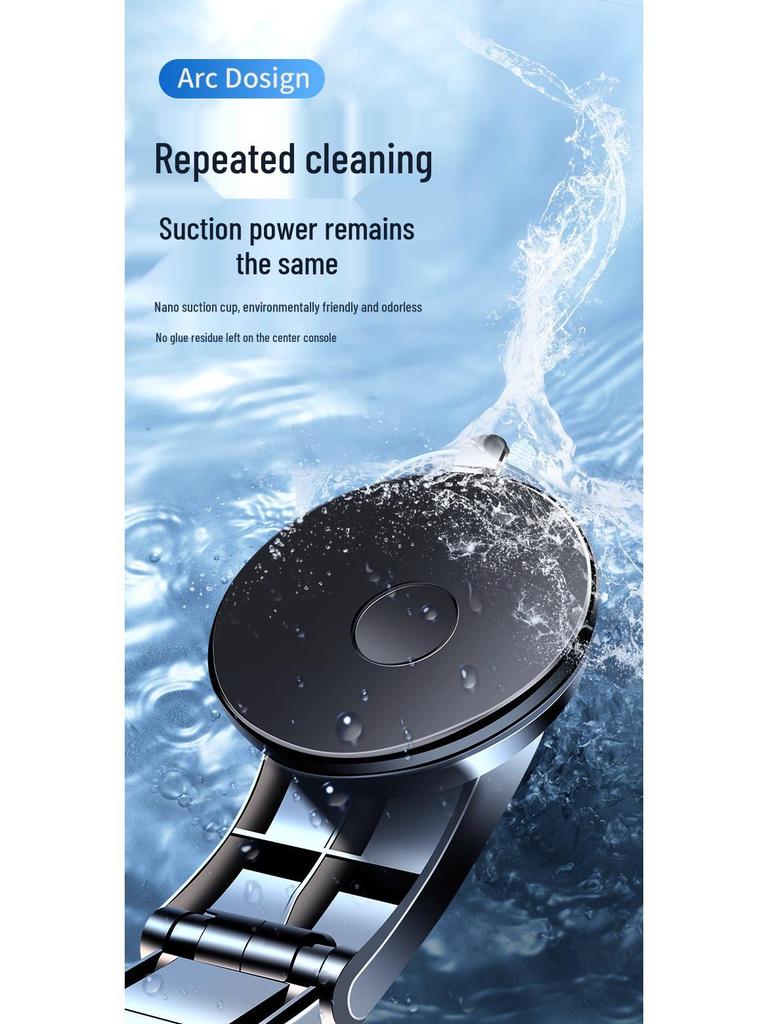 2025 Новая модель держателя для телефона в автомобиль, Присоска на приборную панель, Многофункциональная навигация, Фиксированная конструкция для центральной консоли