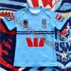 Летняя новая мужская футболка для тренировок по футболу NSW Blues 2026 года для мужчин и женщин, спортивная быстросохнущая футболка