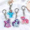 Мультяшный брелок-колокольчик My Little Pony, подвеска на рюкзак - Милый акриловый орнамент для лучшего друга