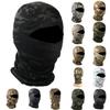 Outdoor Camouflage Camo Balaclava Army Tactical Military Ski Full Face Mask Motorcycle Bicycle Caps Full Face Mask 27 COLORS
