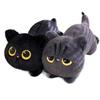 45 см кавайная плюшевая игрушка кукла Черная Кошка Милая Большая Подушка для объятий Подушка Ins Плюшевая игрушка кукла Черная Кошка Для Мальчика Девочки Подарки на День Рождения