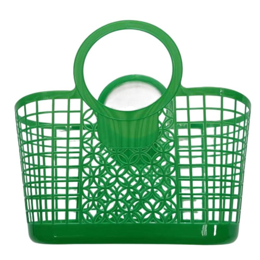 Пластиковая полая корзина Простая корзина для ванной Новая корзина для хранения