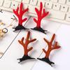 Christmas Antler Hair Clips - Festive Hair Accessories for Women & Children