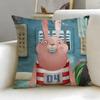 classic cartoon Usavich Cushion Cover Soft  EasyWash Pillow Case  Versatile for Couch Bed Travel and Office
