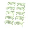 100Pcs Paper Clips Cute Unique Penguin Shape Electroplating Process Lightweight Portable Metal Paper