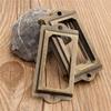 12pcs Metal Label Pull Handle Antique Brass Card Holder Vintage Portable Multi-function  Convenient for Furniture Cabinet