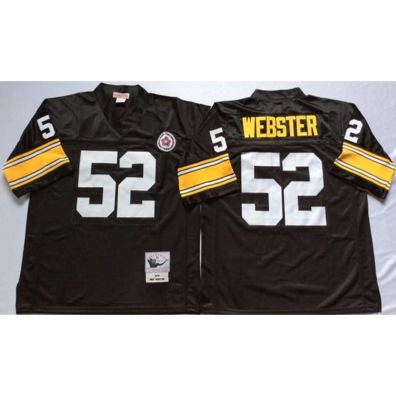 Pittsburgh Steelers NFL Retro Jersey Men Women Cotton Sports Fan Apparel Team Uniform 59 43 89 Hall Of Fame