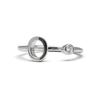 Bague - LUXENTER - Alphabet - Argent sterling 925 - Zircone cubique - Taille réglable
