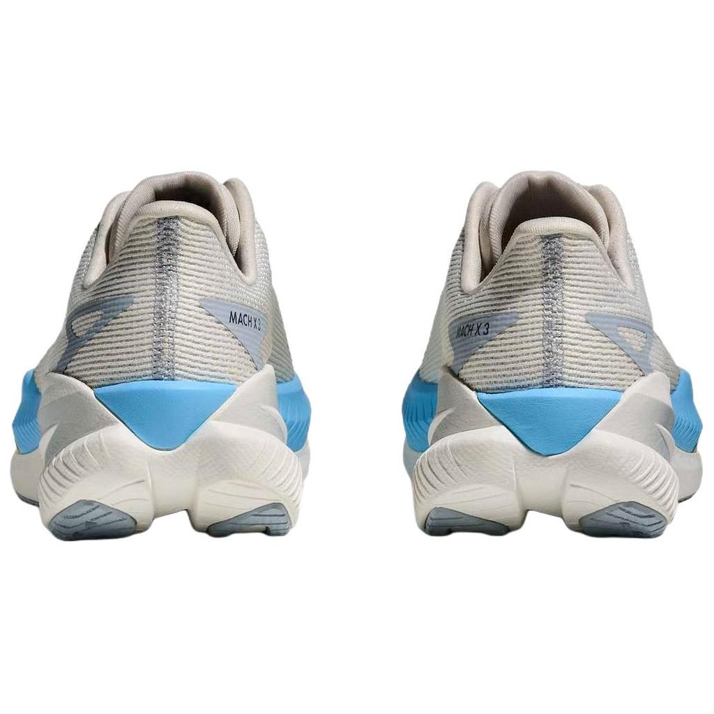 HOKA One One Дышащие повседневные беговые кроссовки Mach X 3 Женские Белые 1168872-WBS