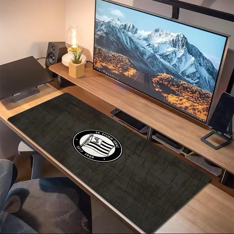 Sportklub Sturm Graz Print Cushion Non-slip Laptop Tablet Big Mousepad XXL Mat Mini PC Playmat With Lock edge