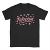 Hipster Freedom Charlie Kirk T-Shirts Men Crew Neck 100% Cotton T Shirt  Short Sleeve Tee Shirt Plus Size Clothes
