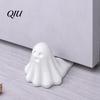 Cute Ghost Shape Door Holder Stopper, 3D Printed Halloween Decoration Anti-slip Wedge Statue, Windproof Holder, for Home Bedroom Modern Texture