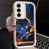 Чехол для телефона для Samsung Galaxy A17 A16 A15 A14 A13 Строительная техника Крутой A56 A36 A26 A55 A35 A25 A54 A34 A24 A53 A33 A23 A07
