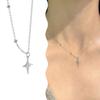 Personality Four Stars Necklace For Women Minimalist Elegant Star Pendant Clavicle Chain Party Jewelry Accessories