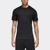 Adidas T Shirts Men's Black Crew Neck Moderate Straight Fit CG2097