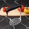 Potato Masher with Ergonomic Handle Food Grade Portable Hand-held Vegetable Fruit Smasher Stainless-Steel Kitchen Tool