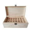Для doTERRA 32 ячейки Деревянная коробка для эфирных масел Натуральное дерево Ароматерапия Деревянная коробка Органайзер для хранения сокровищ и украшений Ручная работа