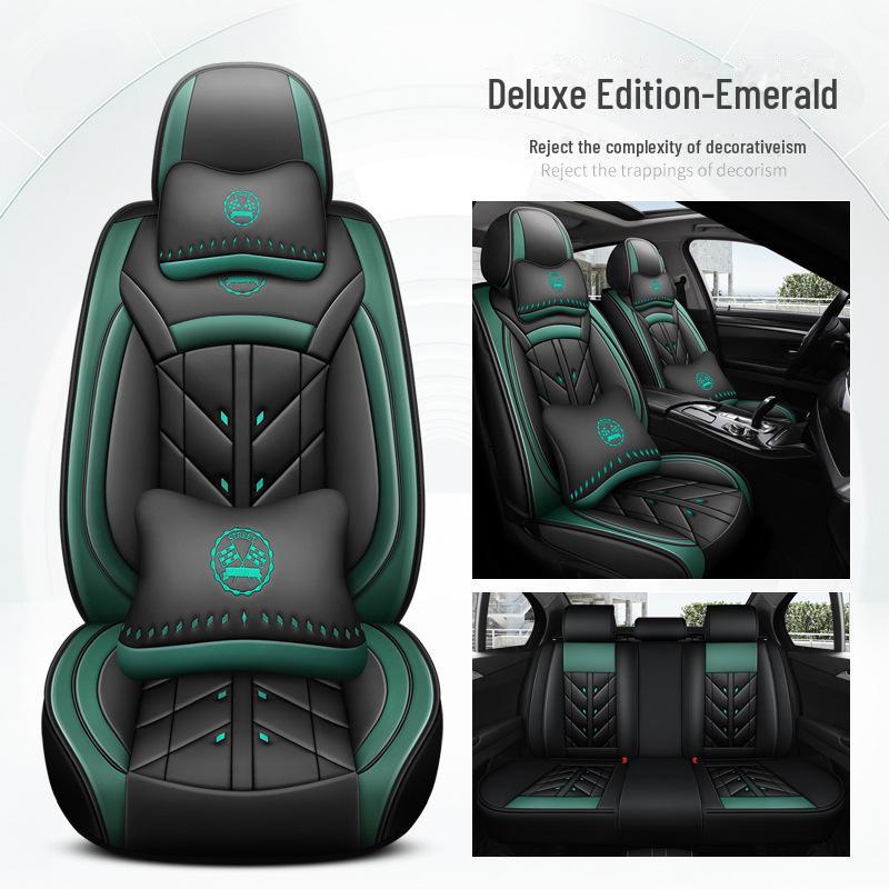 Universal Car Seat Cushion for Great Wall Cannon Pickup, Haval H6, Big Dog M6, First Love F7. Leather Full Cover Seat Cushion.