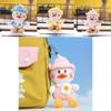 Fluffy Plush Duck Keychain Cute Bag Accessory Soft Yellow Duck Doll