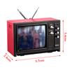 Dollhouse Miniature Ornaments Mini Retro Tv Toy Ornaments