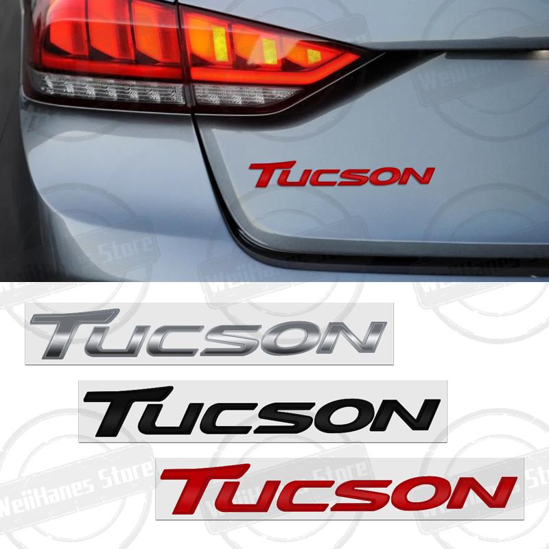 1 шт. ABS 3D Для Tucson Логотип Наклейка на капот автомобиля Буквенный логотип Наклейка на кузов заднего багажника автомобиля Эмблема Аксессуары