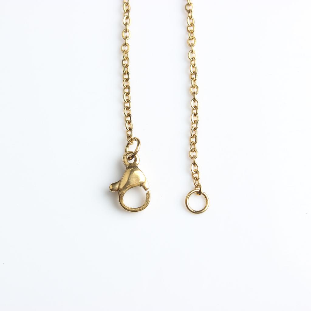 29 Стиль 42 см Натуральный Кристалл Камень Ожерелье Шестигранная Колонна Золотая Цепь Нержавеющая Сталь Подвеска Для Самодельных Ювелирных Изделий Для Мужчин И Женщин