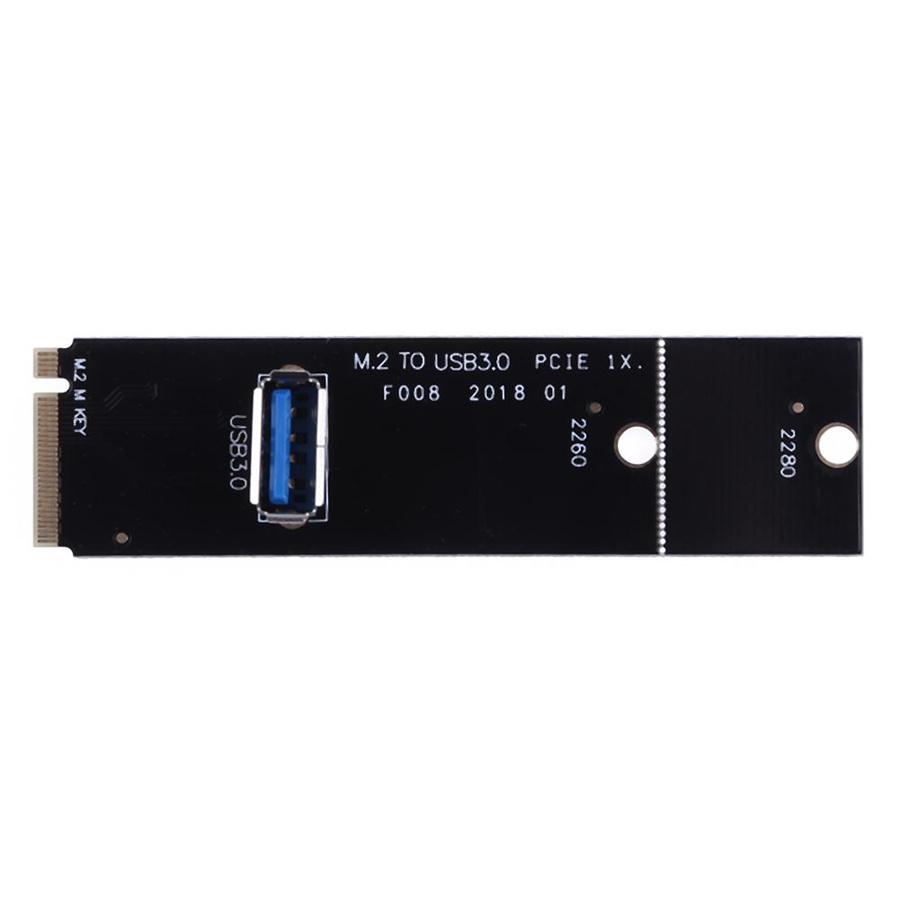 4x NGFF M.2 к USB 3.0 Переходник-райзер PCI-E для майнинг-машины