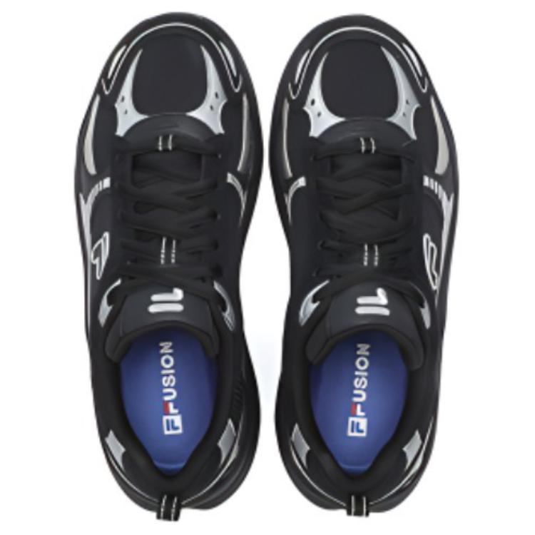 Fila Fusion Уникальные Удобные Универсальные Легкие Низкие Повседневные Кроссовки Женские Черные T12W411615FWN