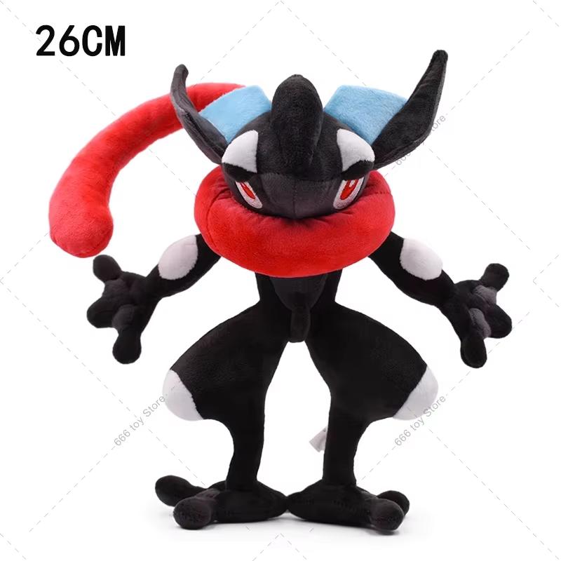 16 Styles Plush Gengar Shiny Mewtwo Greninja Lucario Zacian Torterra Haunter Alolan Ninetales Stuffed Toys Birthday Gift