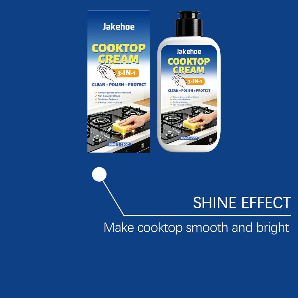 Jakehoe home stove care spray is easy to operate and is suitable for daily surface cleaning and maintenance of kitchen countertops 1SET