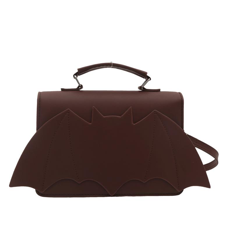 Портативная маленькая женская сумка 2024 года, новая европейская и американская сумка на плечо на Хэллоуин, персонализированная летучая мышь, забавная модная сумка-мессенджер