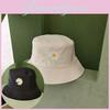 Stylish Reversible Summer Bucket Hat For Women Featuring Cute Daisy Design And Short Brim For Sun Protection