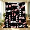 Heart Pattern Flannel Blanket Soft, Non-Pilling, Warm Cozy Throw for Postpartum, Home, All Seasons, Ideal Valentine’s Gift
