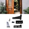 Sturdy Storms Door Closers Brackets Set Protects Door from Strong Wind and Ensures Efficient Operations Daily Use