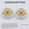 10 шт. Металлические пуговицы для одежды, топов, свитеров в национальном стиле, костюмов, пиджаков, китайских пальто, декоративные пуговицы, изысканные