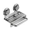 Kitchen Utensil Drying Rack Wall Mounted Carbon Steel Chopstick Rack Heavy Duty Suction Cup Storage Organizer Rust Proof